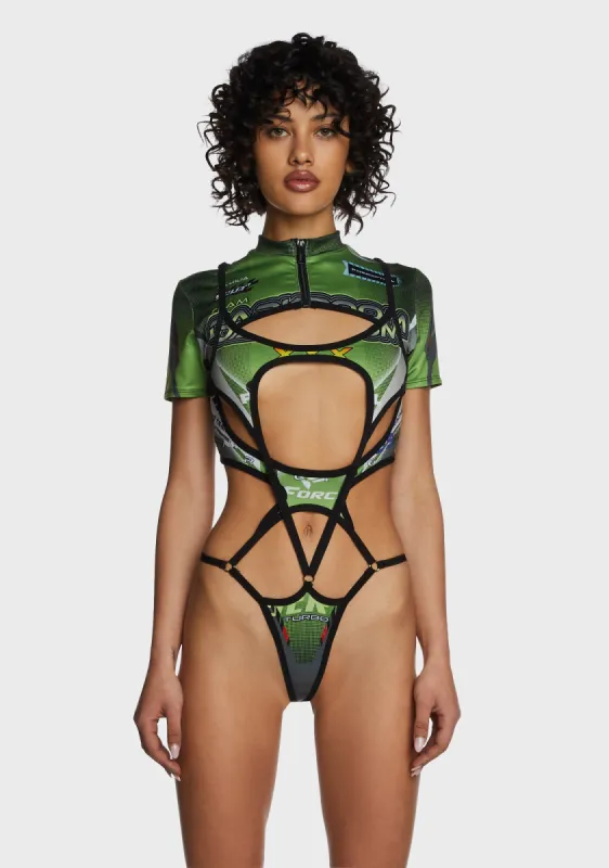 Darkroom Layered Bodysuit sold by Dolls Kill