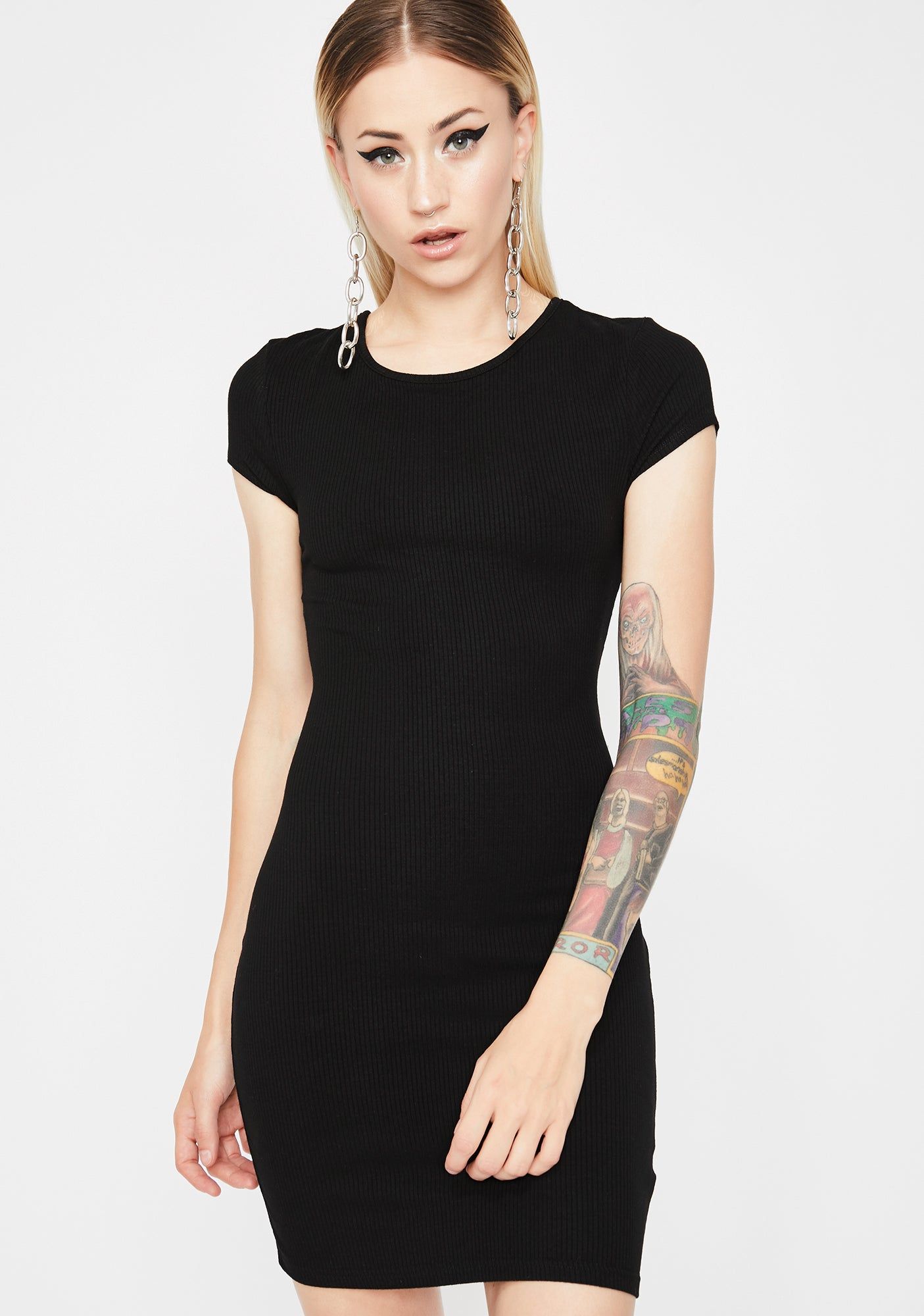 Always Chic Knit Dress sold by Dolls Kill