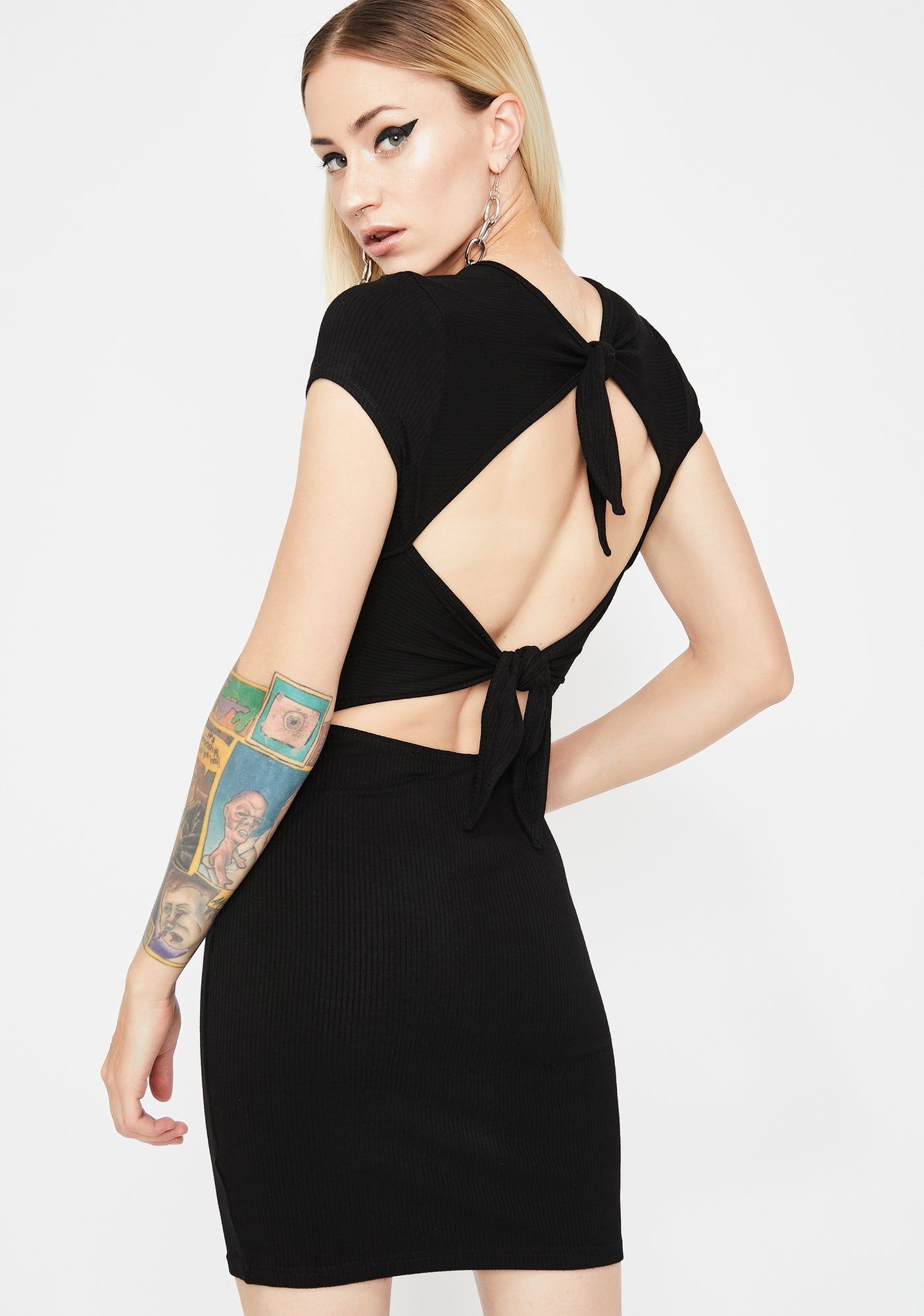 Always Chic Knit Dress sold by Dolls Kill product image thumbnail 2