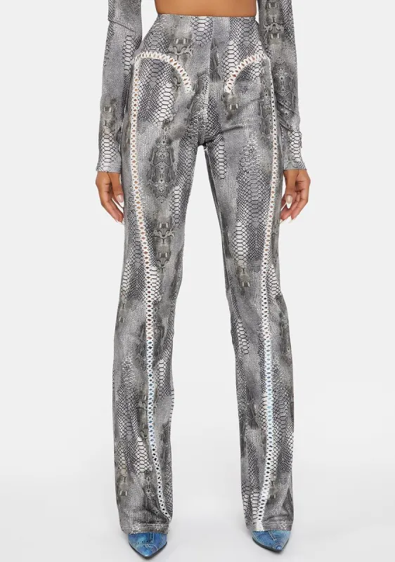 Sarff Snake Trousers sold by Dolls Kill