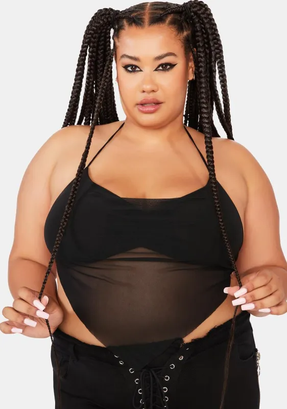 Plus Ulterior Motives Halter Top sold by Dolls Kill
