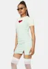 Mint Park Sunshine Gingham Mini Dress sold by Dolls Kill