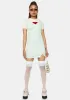 Mint Park Sunshine Gingham Mini Dress sold by Dolls Kill