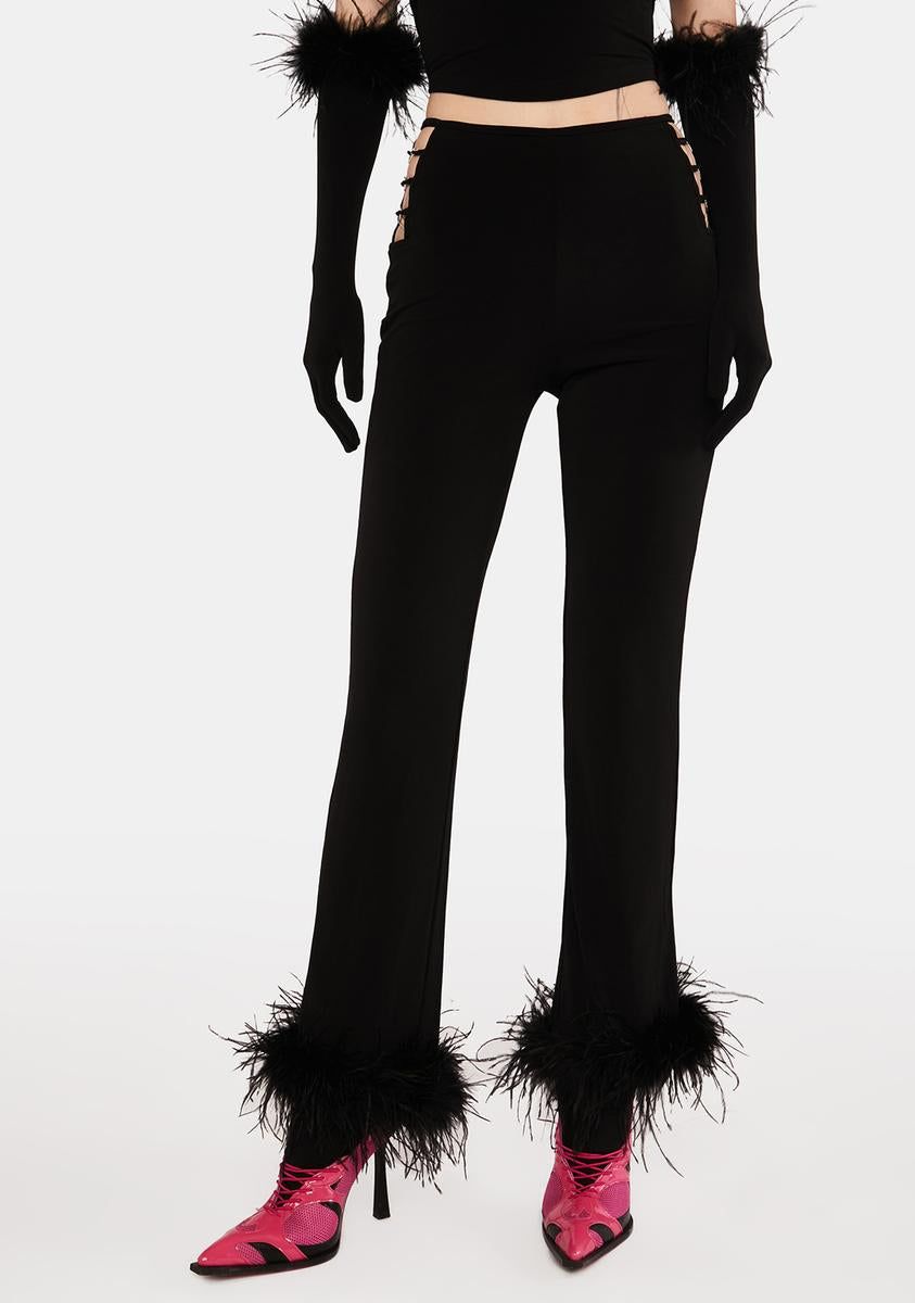 Chaya Cut Out Pants sold by Dolls Kill