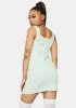 Mint Park Sunshine Gingham Mini Dress sold by Dolls Kill