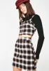 Drama Addict Plaid Set sold by Dolls Kill