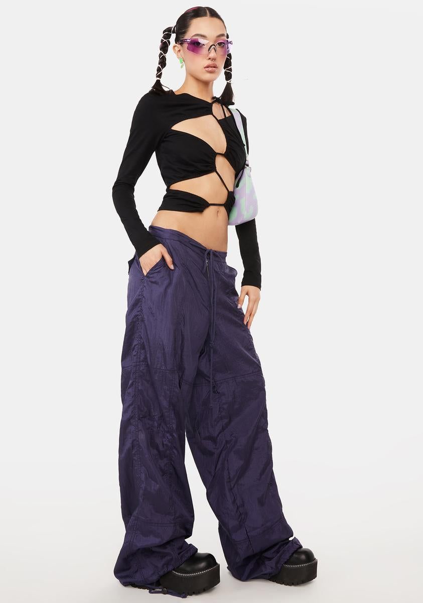Juwan Parachute Pants sold by Dolls Kill product image thumbnail 3