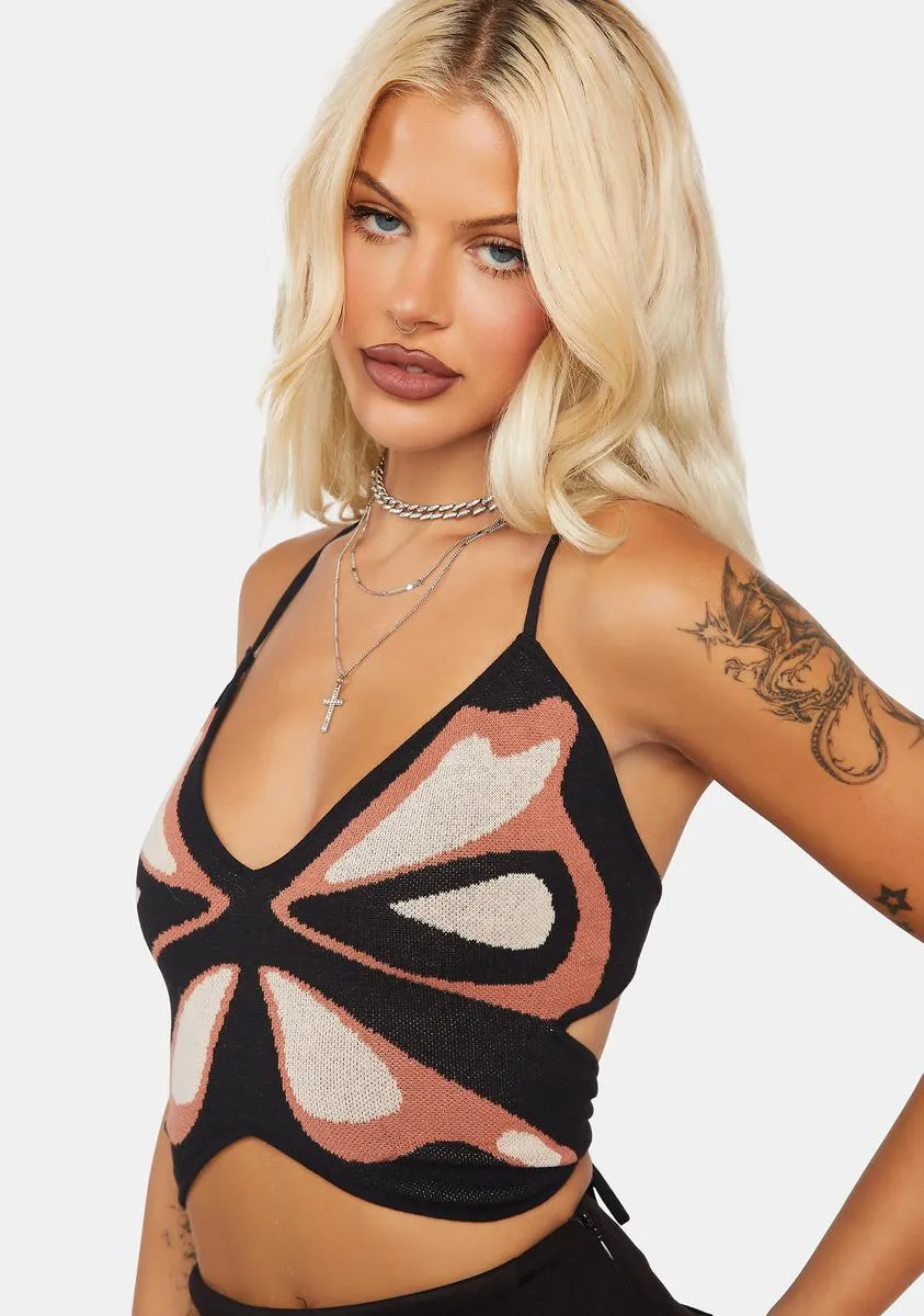 Butterfly Knit Top sold by Dolls Kill product image thumbnail 2