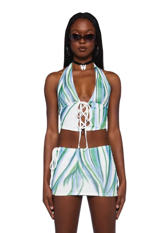 Pop Prism Mini Skirt Set sold by Dolls Kill