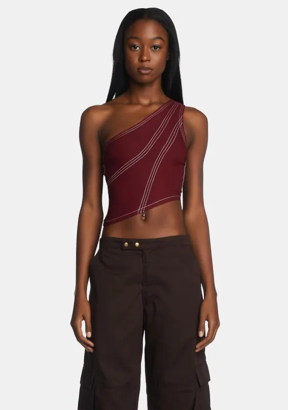 Kamaida Crop Top sold by Dolls Kill