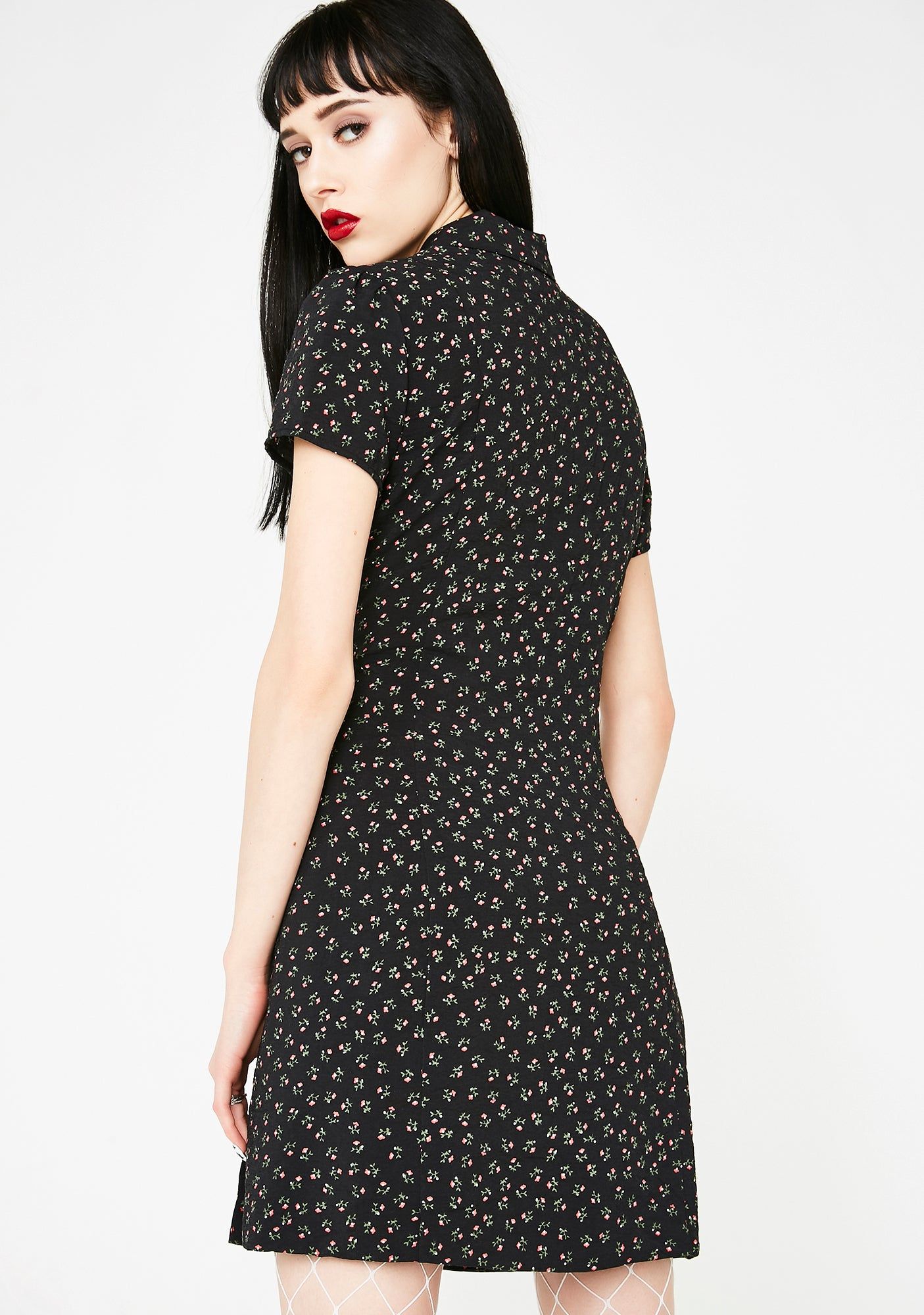 Love Like This Floral Dress sold by Dolls Kill product image thumbnail 4