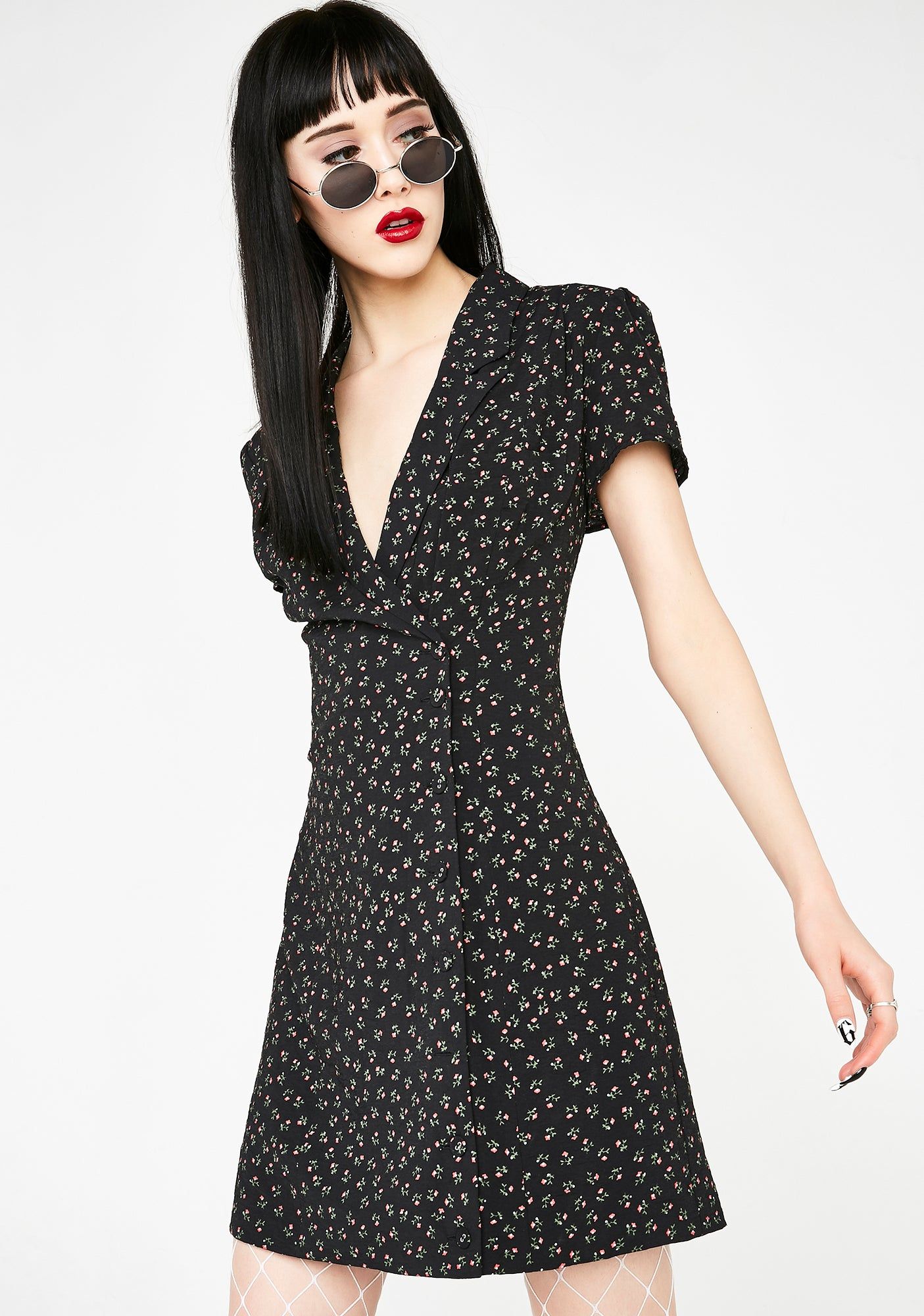 Love Like This Floral Dress sold by Dolls Kill