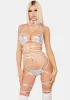 Lace Up Lover Lingerie Set sold by Dolls Kill