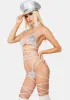 Lace Up Lover Lingerie Set sold by Dolls Kill
