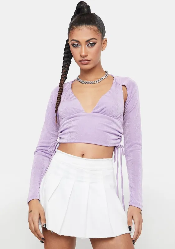Maybe It's Fate Cutout Top sold by Dolls Kill