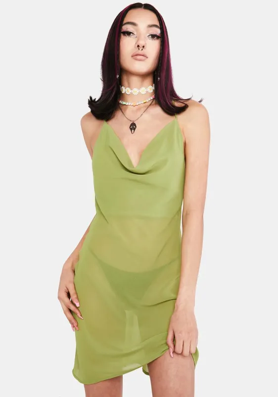 Alien Tell Him Tonight Mini Dress sold by Dolls Kill