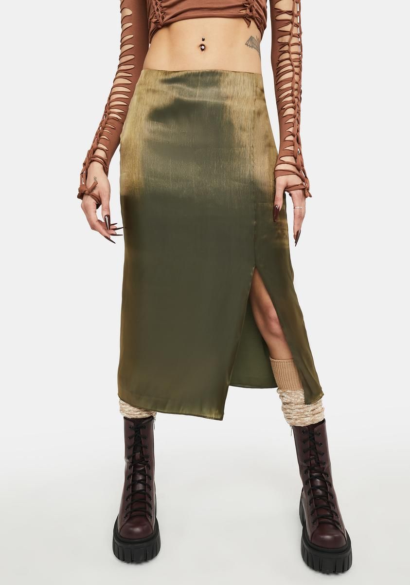 Earth Goddess Midi Skirt sold by Dolls Kill