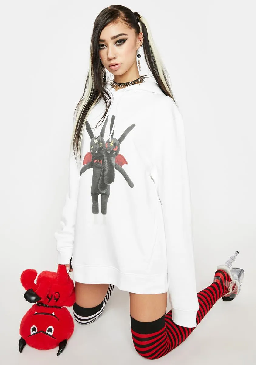 Bunnie Hoodie sold by Dolls Kill product image thumbnail 4