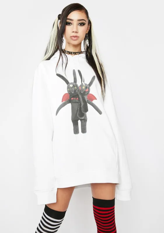 Bunnie Hoodie sold by Dolls Kill