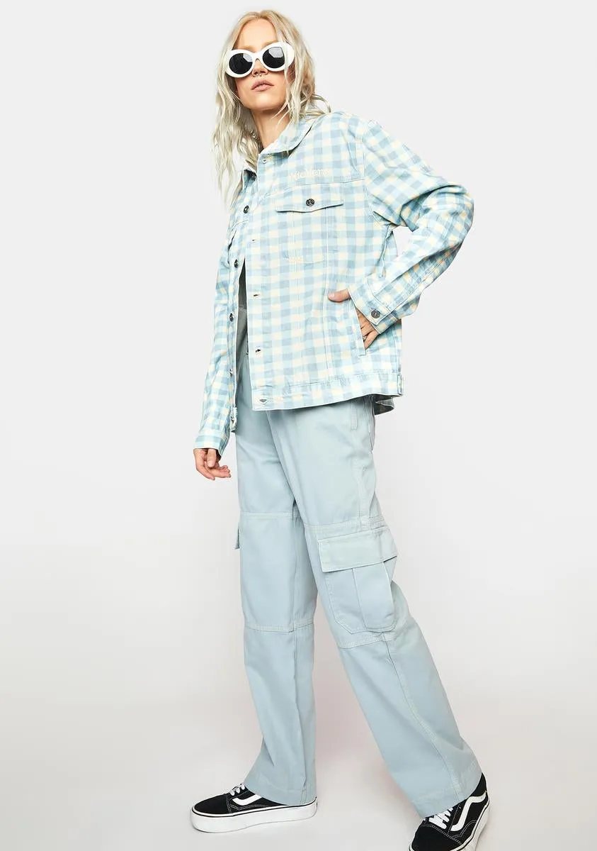 Gingham Classic Denim Jacket sold by Dolls Kill product image thumbnail 2