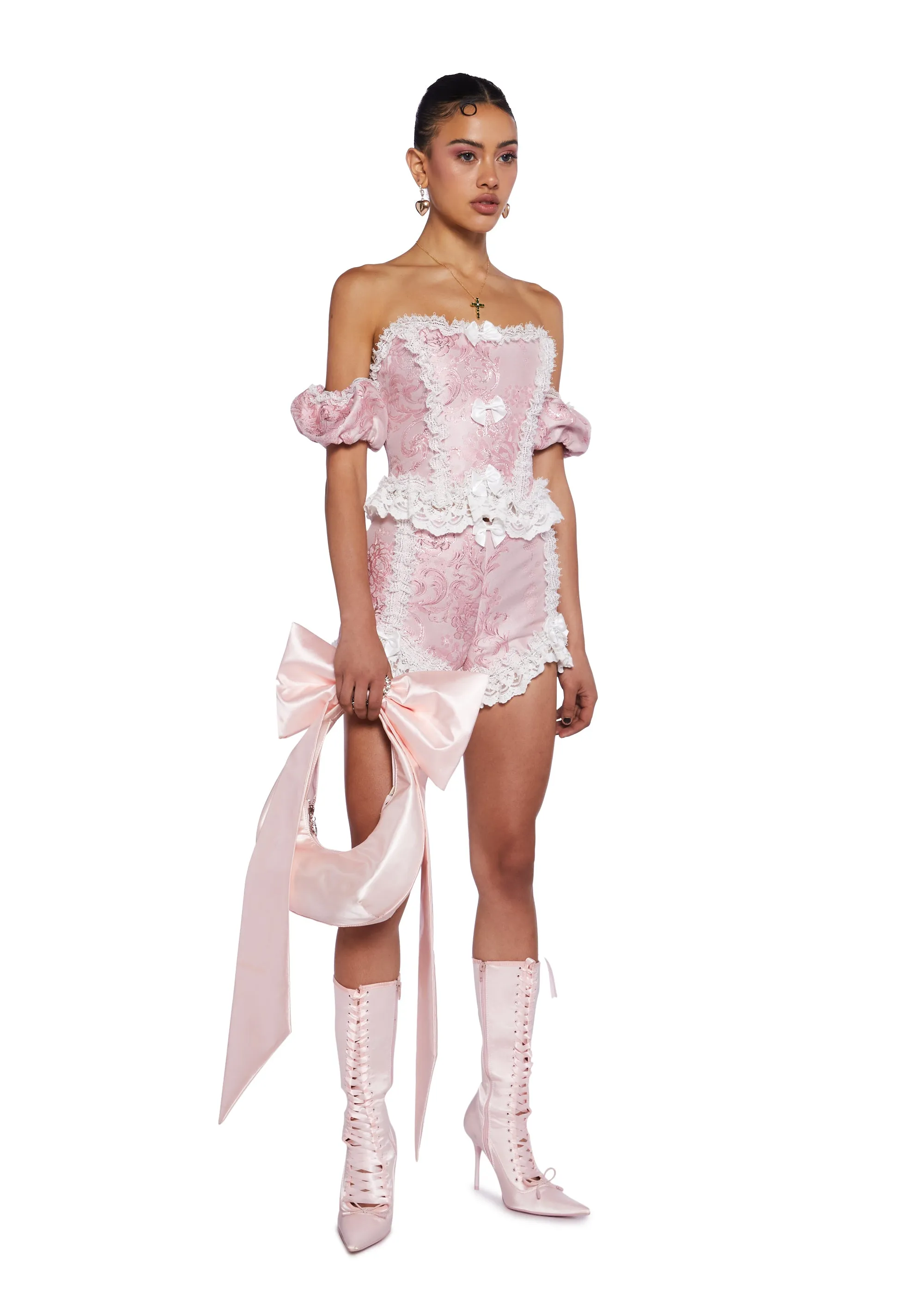 Love Match Corset Top sold by Dolls Kill product image thumbnail 2