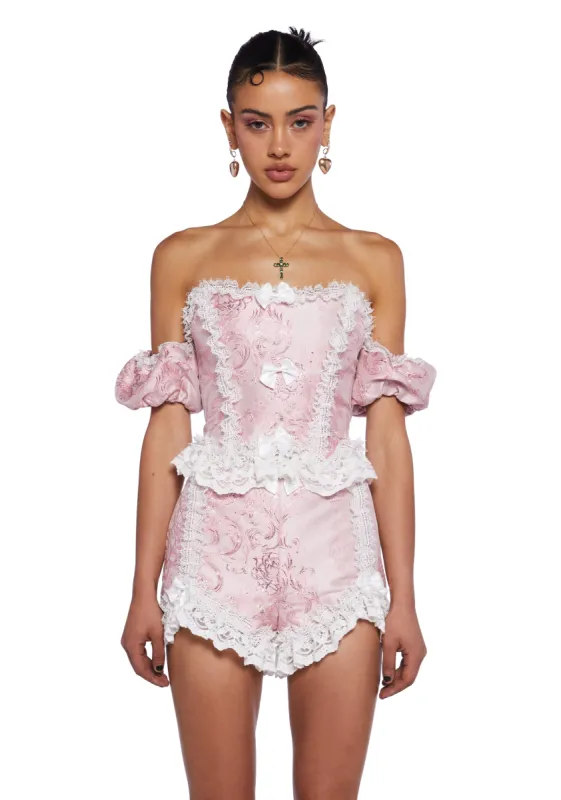 Love Match Corset Top sold by Dolls Kill