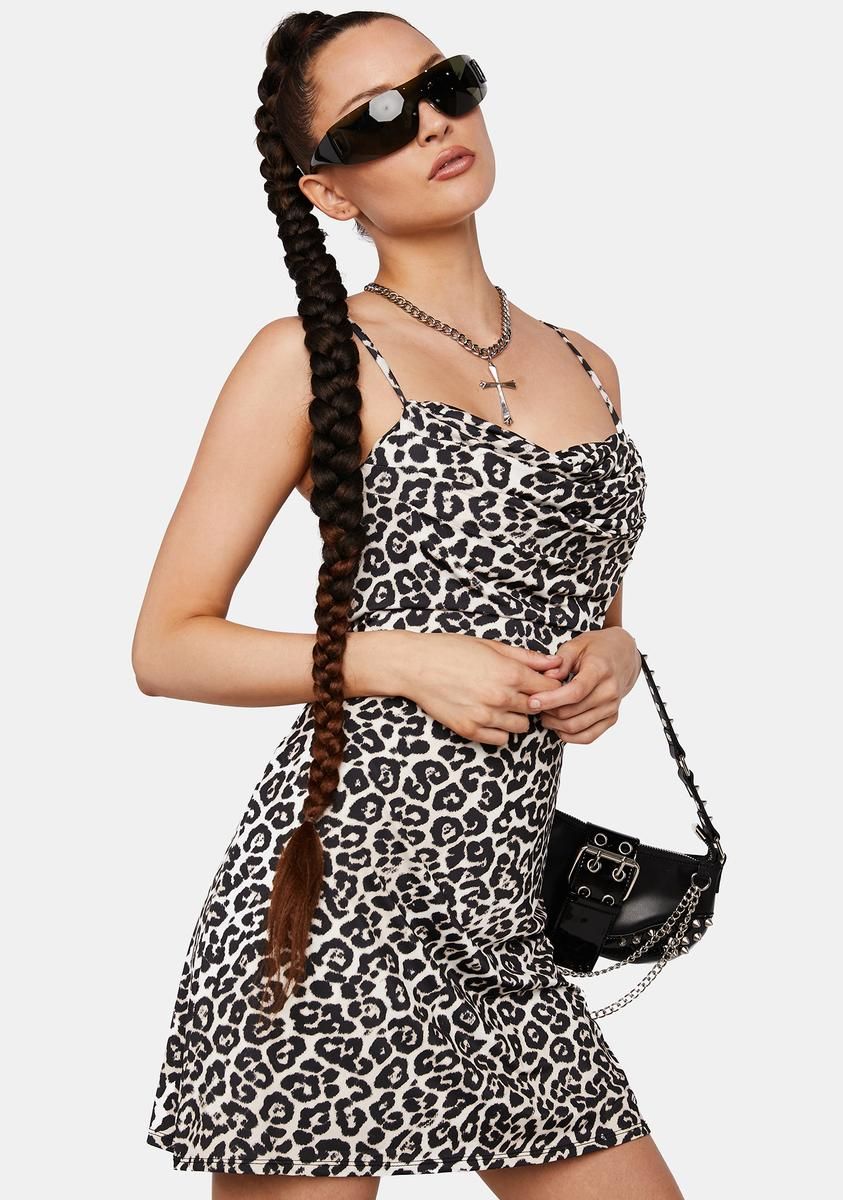 Leopard Kamala Mini Dress sold by Dolls Kill product image thumbnail 2
