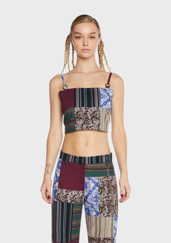 Sabotage Crop Top sold by Dolls Kill