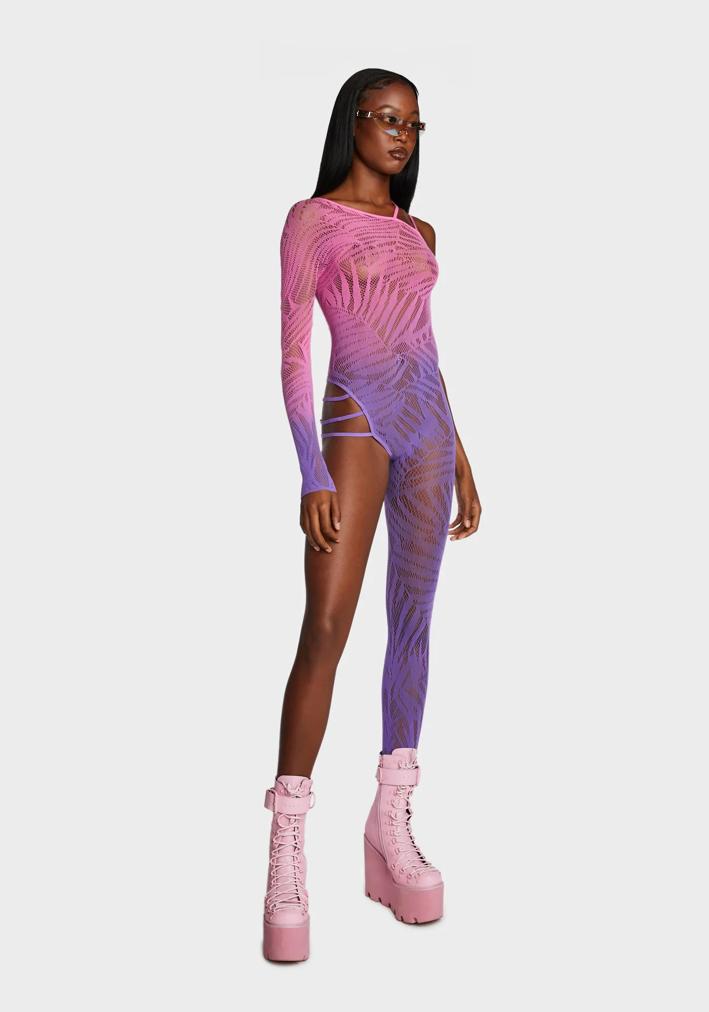 Lose Control Sheer Bodystocking sold by Dolls Kill product image thumbnail 5