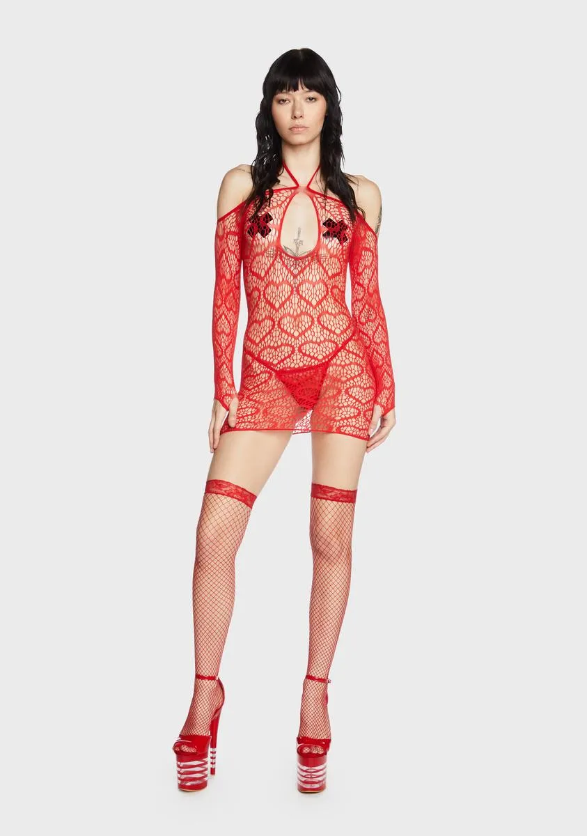 All For You Net Dress sold by Dolls Kill product image thumbnail 3