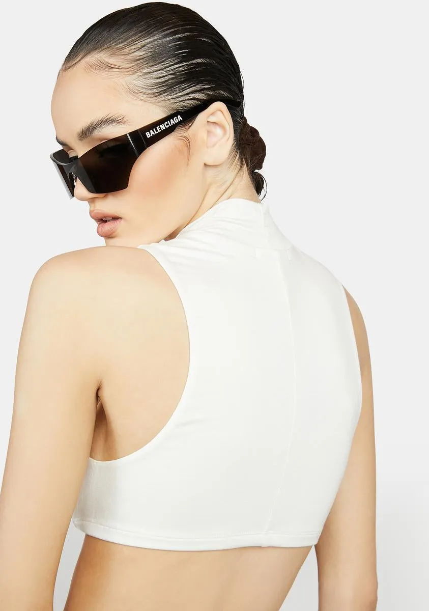 Ask Me Nicely Crop Top sold by Dolls Kill product image thumbnail 4