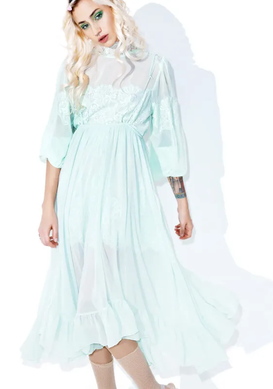 Comin' Full Circle Slip Dress sold by Dolls Kill