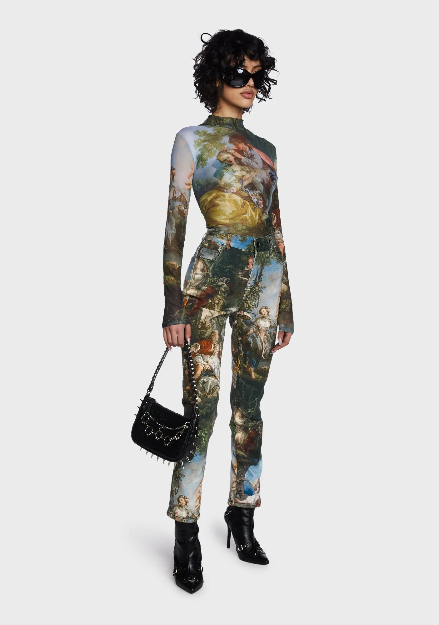 Da Vinci's Demons High Waist Jeans sold by Dolls Kill product image thumbnail 2