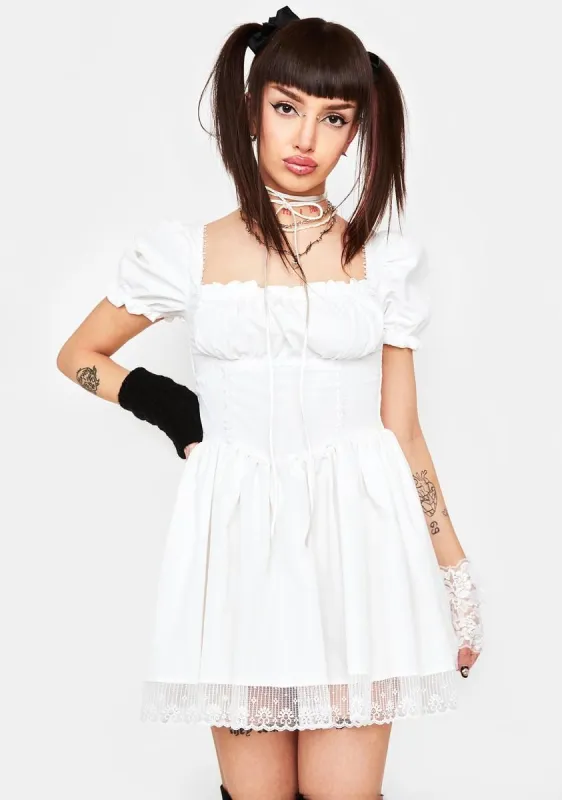 Icy Back For More Babydoll Dress sold by Dolls Kill