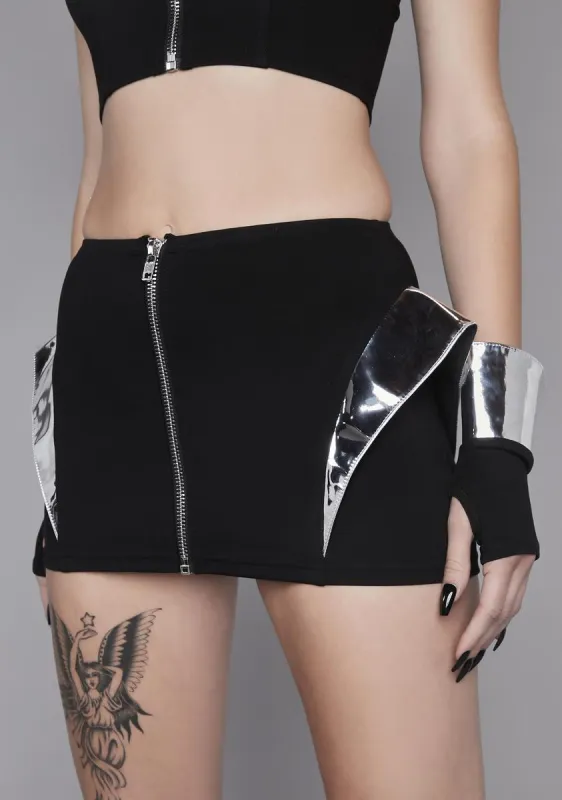 Conquer The Wasteland Mini Skirt sold by Dolls Kill