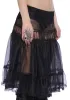 Shadow Kiss Midi Skirt sold by Dolls Kill