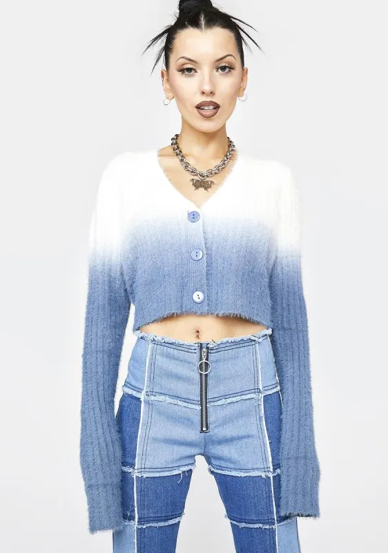 The Great Escape Ombre Cardigan sold by Dolls Kill