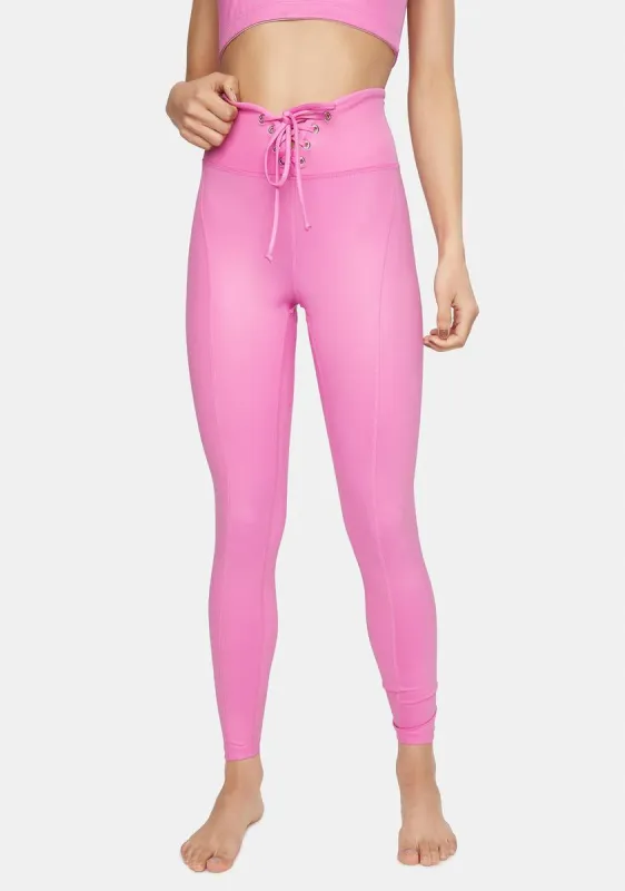 Gloss Football Leggings sold by Dolls Kill