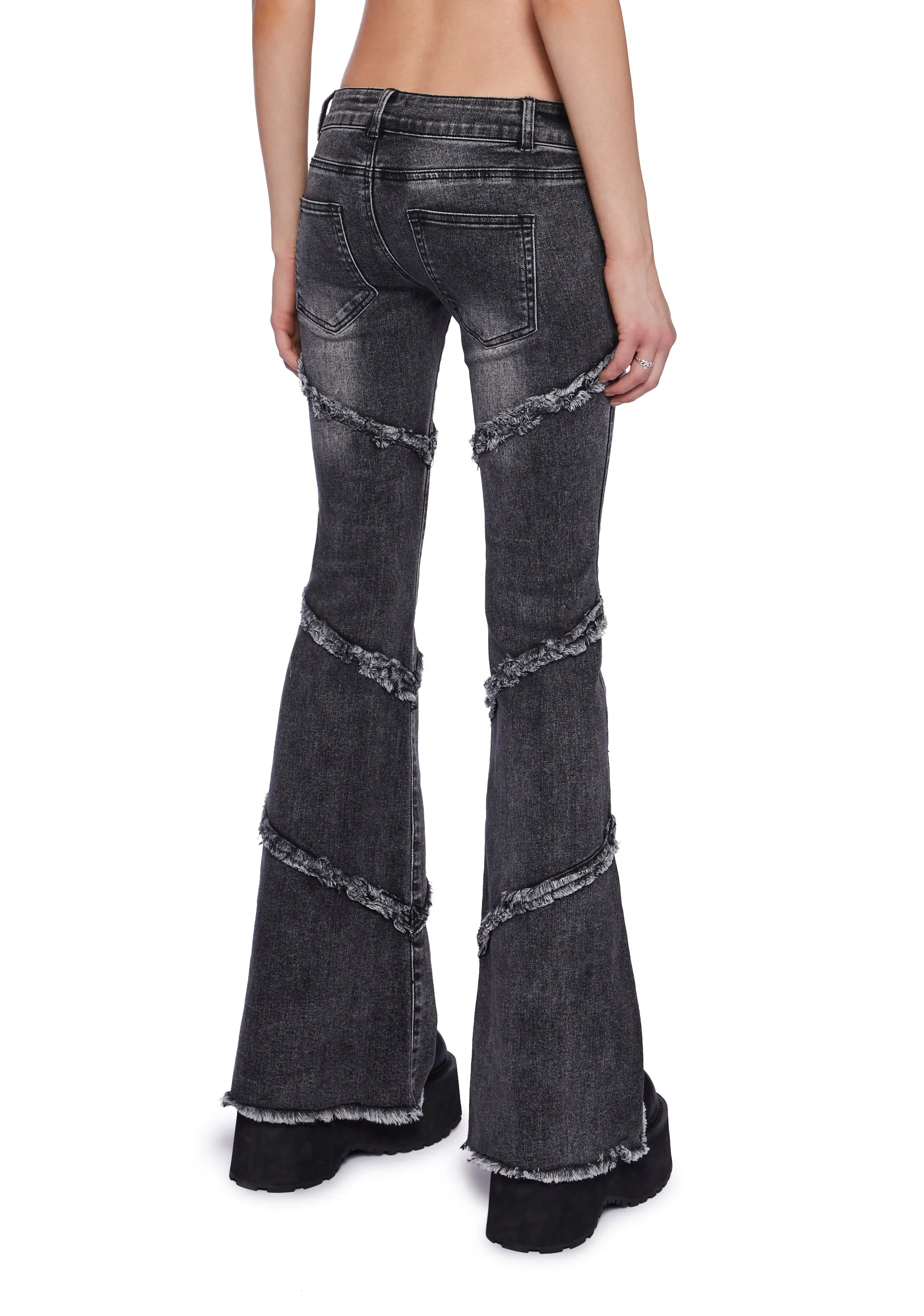 Pavement Pizzazz Flare Jeans sold by Dolls Kill product image thumbnail 4