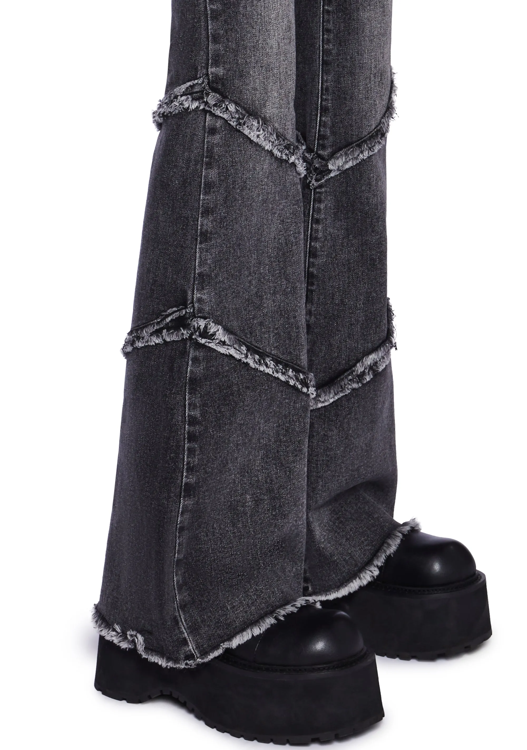 Pavement Pizzazz Flare Jeans sold by Dolls Kill product image thumbnail 5