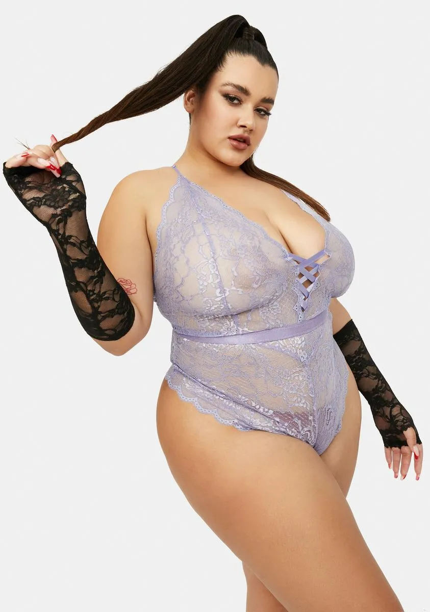 Secret Fairy Glen Lace Up Bodysuit sold by Dolls Kill product image thumbnail 2