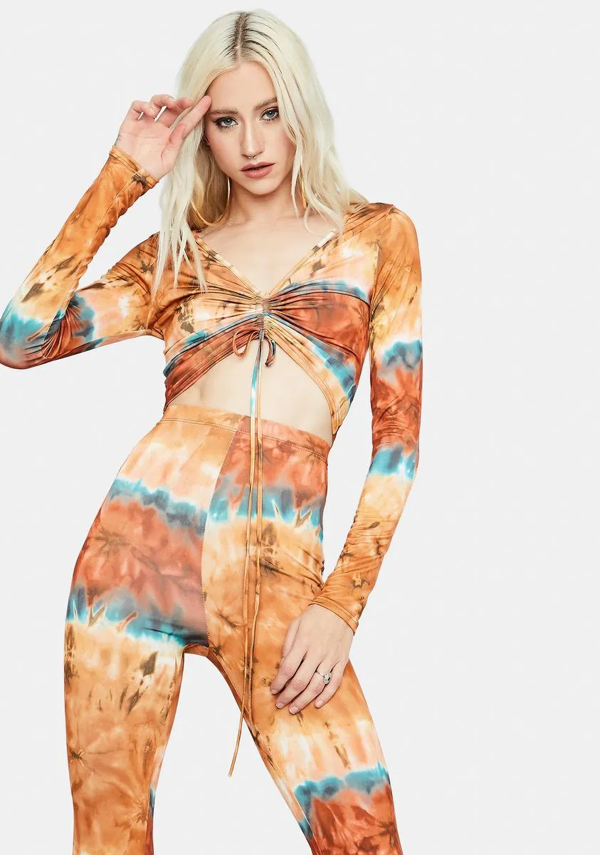 Penny 21 Questions Tie Dye Pant Set sold by Dolls Kill product image thumbnail 2