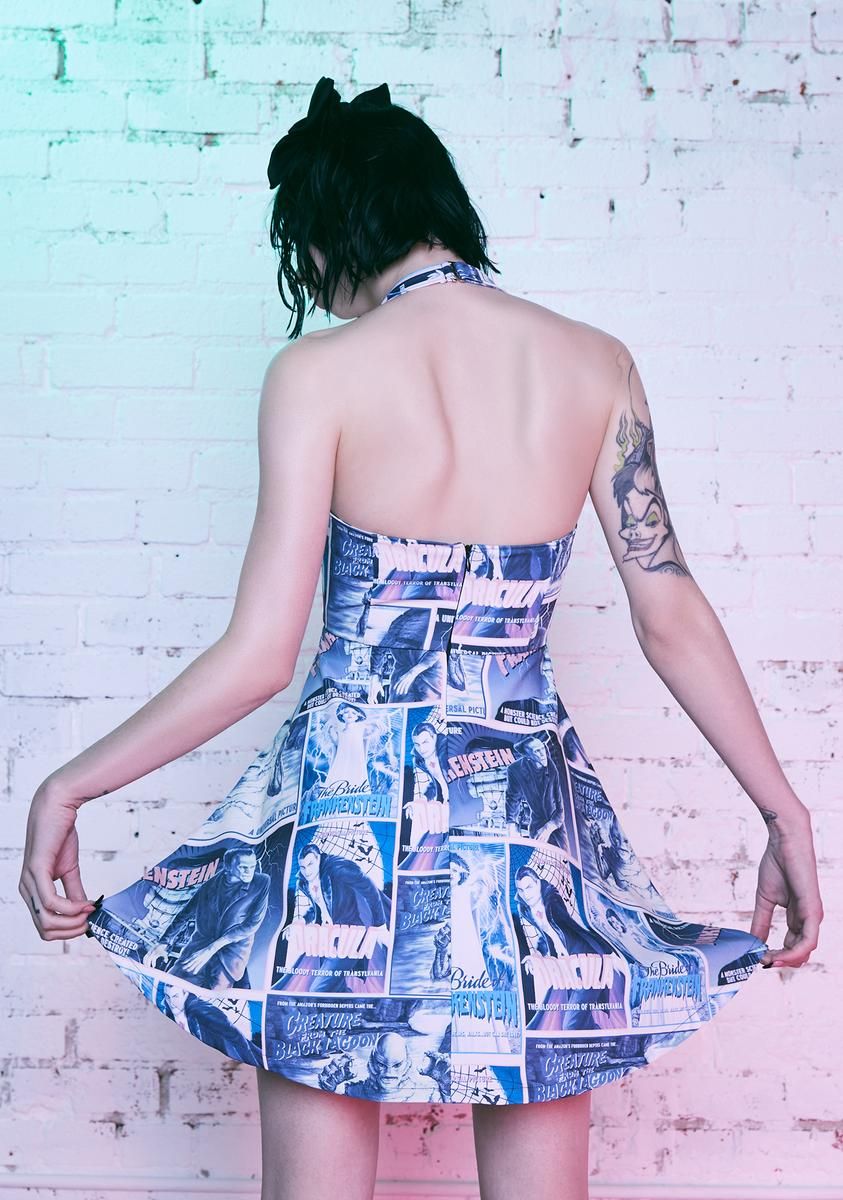 Making A Monster Halter Dress sold by Dolls Kill product image thumbnail 4