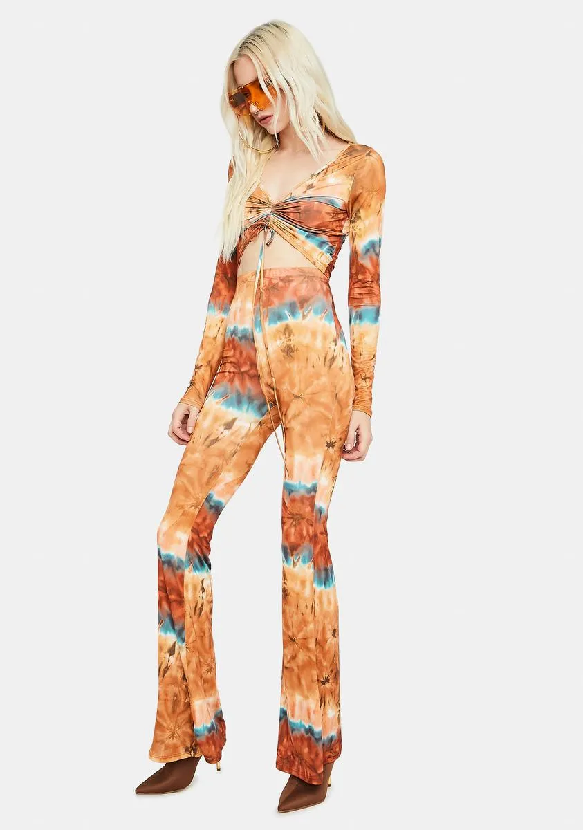 Penny 21 Questions Tie Dye Pant Set sold by Dolls Kill product image thumbnail 3