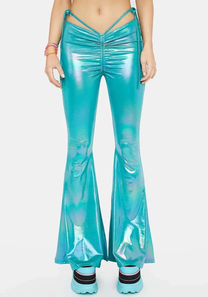 Siren Calling Metallic Flares sold by Dolls Kill