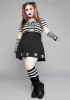 Plus Raise The Dead Pleated Mini Skirt sold by Dolls Kill