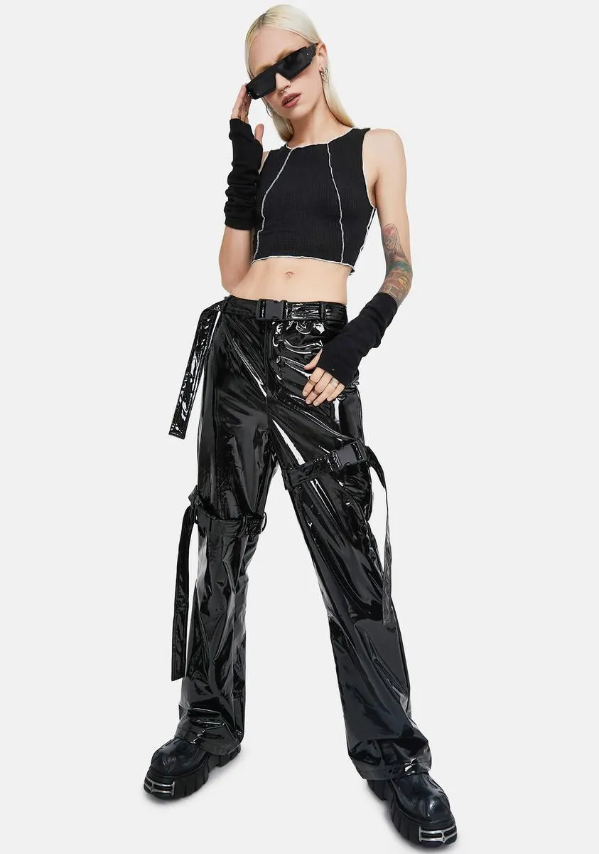 Clearly Checked Out Crop Tank sold by Dolls Kill product image thumbnail 3