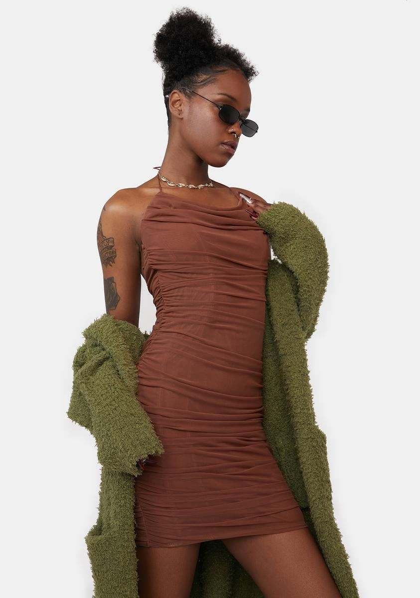 Altogether Now Ruched Bodycon Dress sold by Dolls Kill product image thumbnail 2