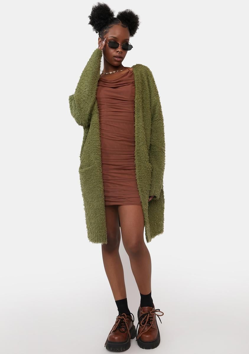 Altogether Now Ruched Bodycon Dress sold by Dolls Kill product image thumbnail 3