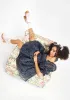 The 80's Ditsy Puff Dress sold by Dolls Kill